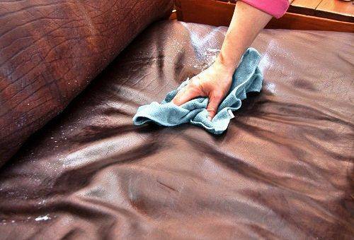 How to take care of leather furniture: conditions, means, cleaning rules