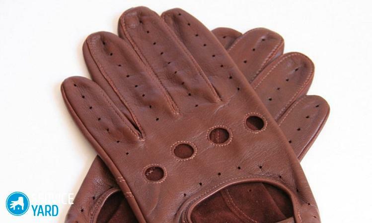 Dbaj o skórzane rękawiczki w domu