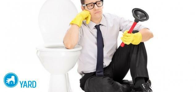 Ako v dome čistiť toaletu od upchania?