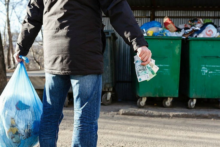 I Rusland faldt indsamlingsgraden mest for skraldespand