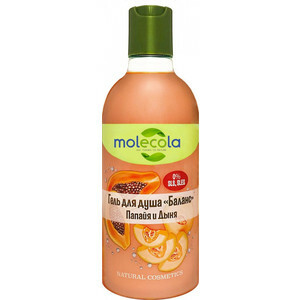 Molecola Balance shower gel papaya og melon 400 ml