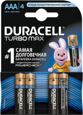 Baterija DURACELL LR 03 / MX 2400-4BL TURBO MAX AAA