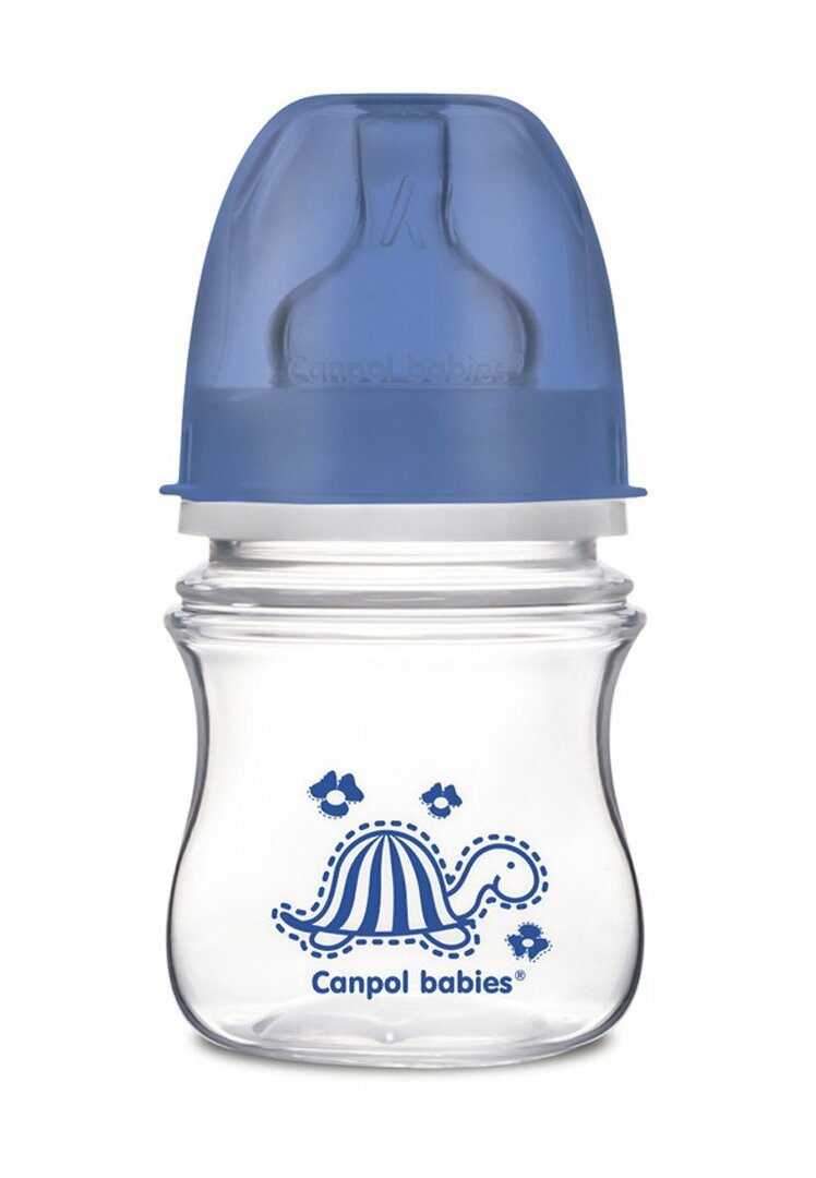 PP easystart antikolik şişe 120 ml, 3+ renkli hayvan CANPOL bebekler