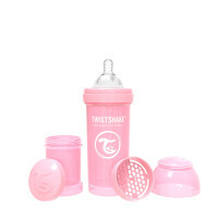 Twistshake Anti-Colic Feeding Pudel Pastel Pink 260 ml