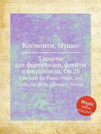 Sonáty pre klavír, flautu a violončelo, op.28