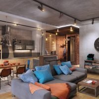 Industrial style in the interior 50 photo examples