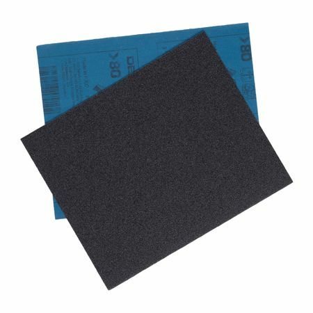 Sanding sheet Dexter P120, 230x280 mm, cloth