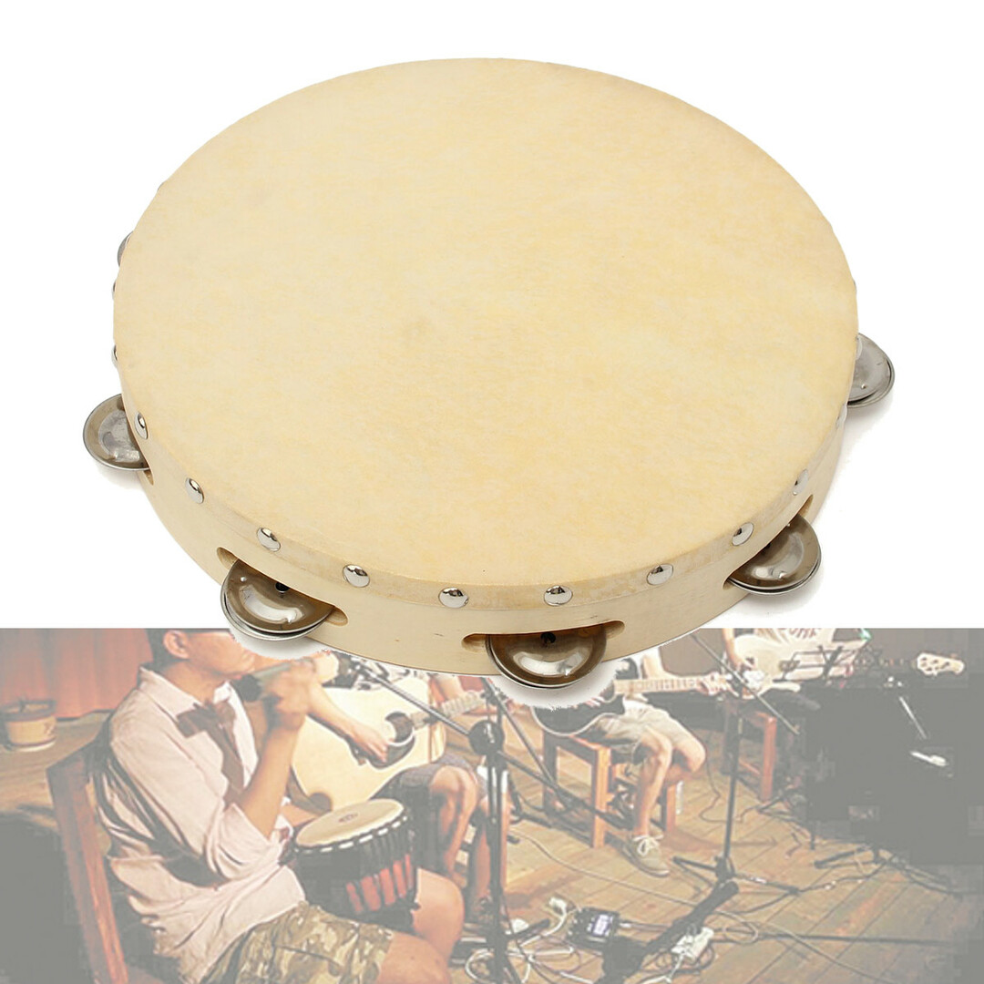 Wooden tambourine: prices from 116 ₽ buy inexpensively in the online store