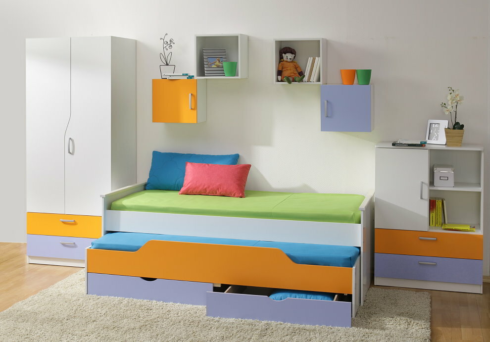 Modulare Möbel für ein Kinderzimmer