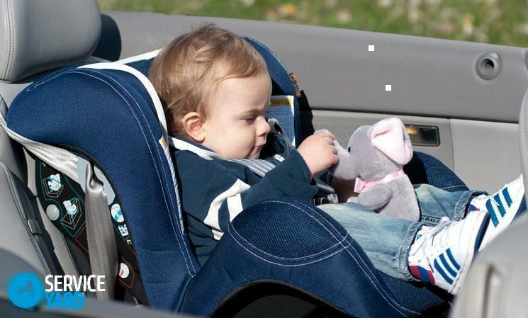 Kuru automašīnas sēdekli izvēlēties bērnam no 1 gada?