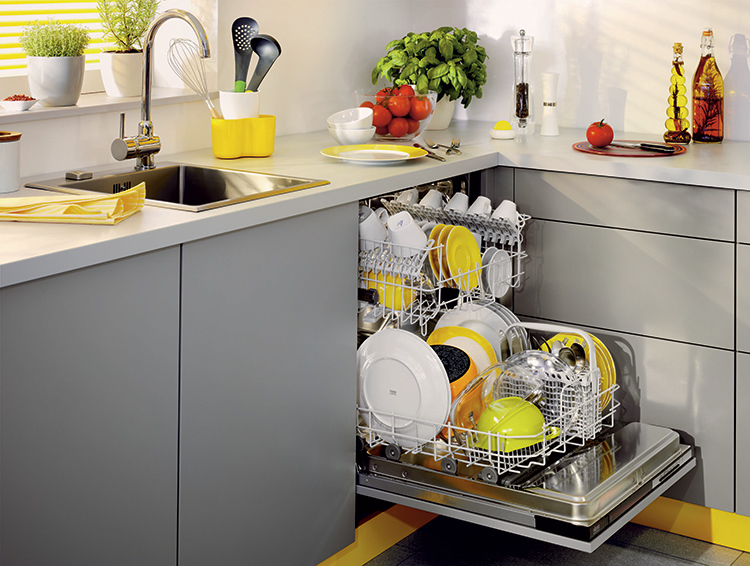 Le niveau de bruit affecte la facilité d'utilisation lave-vaisselle mashinoyFOTO: anika.by