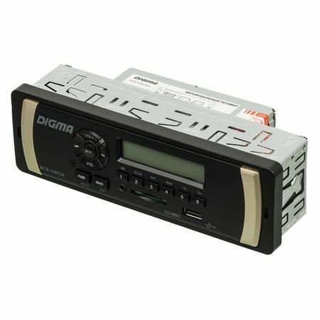 Auto-rádio DIGMA DCR-110G24, USB, SD / MMC