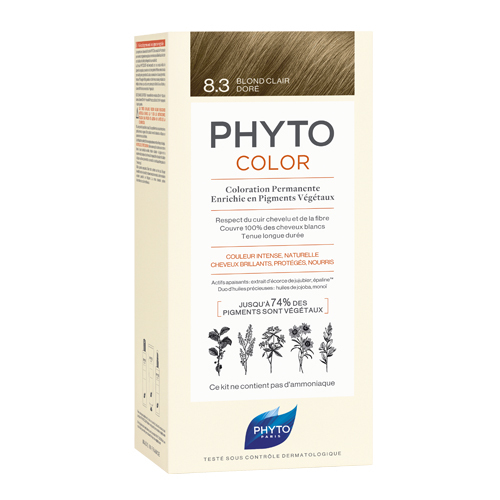 Tinte para el cabello Fitokolor Rubio dorado claro (Phyto, Paints)