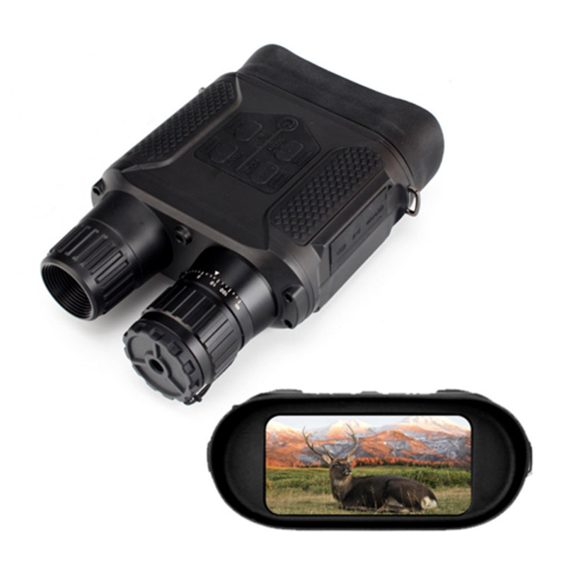 Binóculos de visão noturna digital Hunting 7X31, gravador de vídeo fotográfico com iluminador IR embutido