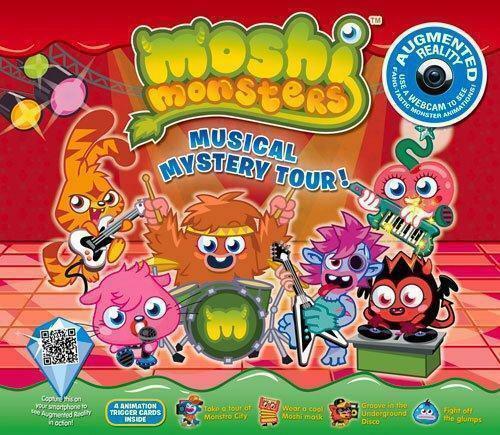 Moshi Monsters Musical Mystery Tour, Ein Augmented Reality Buch