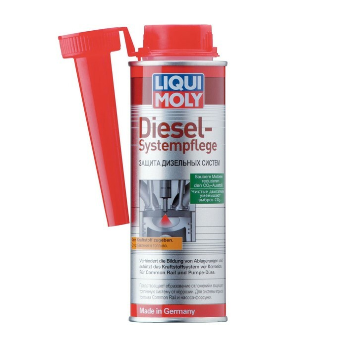 Polttoaineen lisäaine LiquiMoly -suoja dieseljärjestelmissä Diesel Systempflege, 250 ml