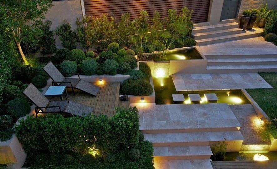 high-tech photo garden design