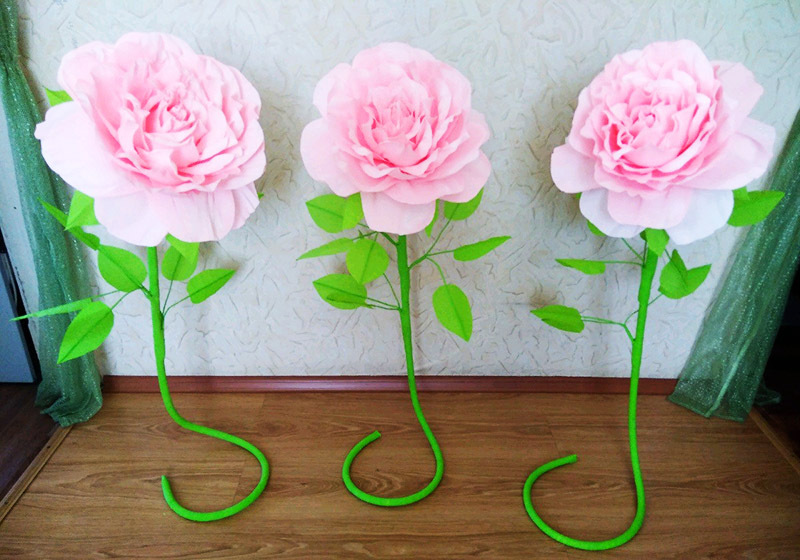 Do-it-yourself flowers from izolon: basics and master classes