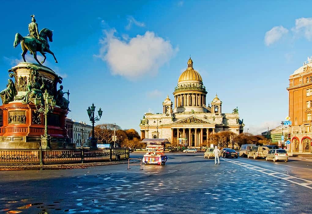 Külastage kümmet parimat Venemaa linna