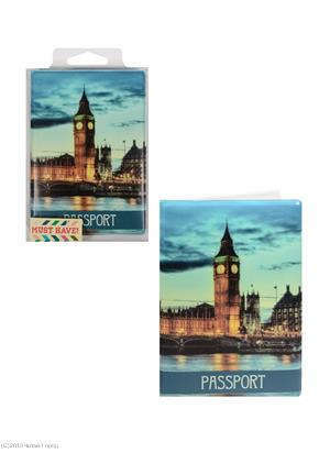 Omotnica putovnice London Evening City (PVC kutija)