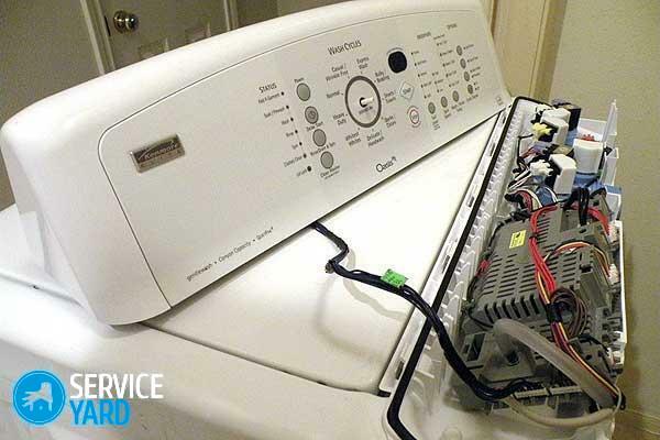 A mosógép megelőző karbantartása
