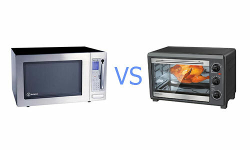 Qual é melhor: forno de microondas ou mini-forno