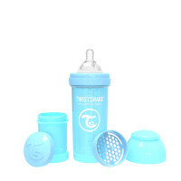 Twistshake Anti-Colic Feeding Pudel Pastel Blue 260 ml