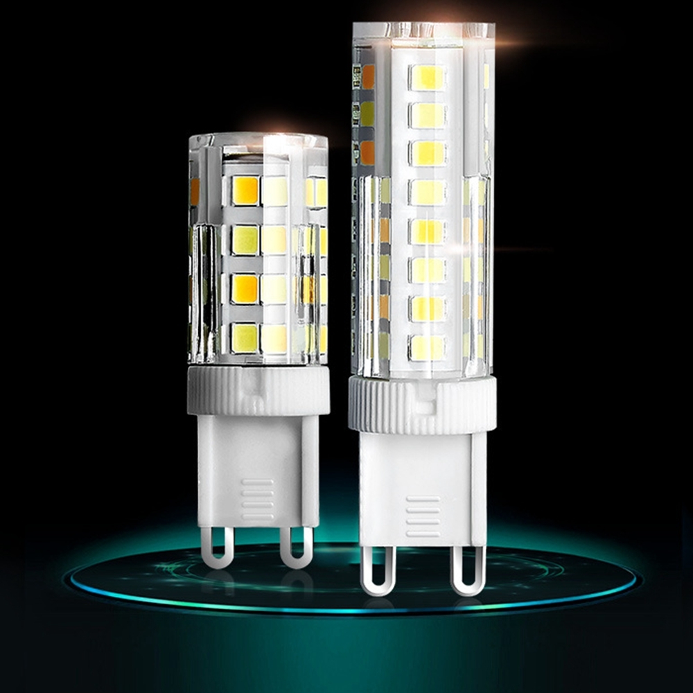 Tri barvne temperature AC220V 2835 Brez utripanja G9 Keramična LED svetilka Zamenjajte notranjo halogensko razsvetljavo v zaprtih prostorih