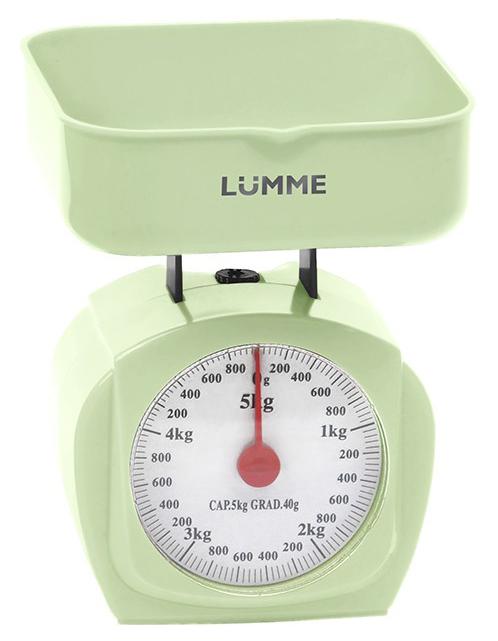 Küchenwaage grüne Jade LUMME LU-1302