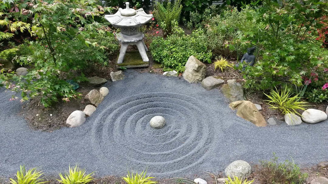 Pedras do jardim com as mãos: 50 fotografias exemplos de composição japonesa