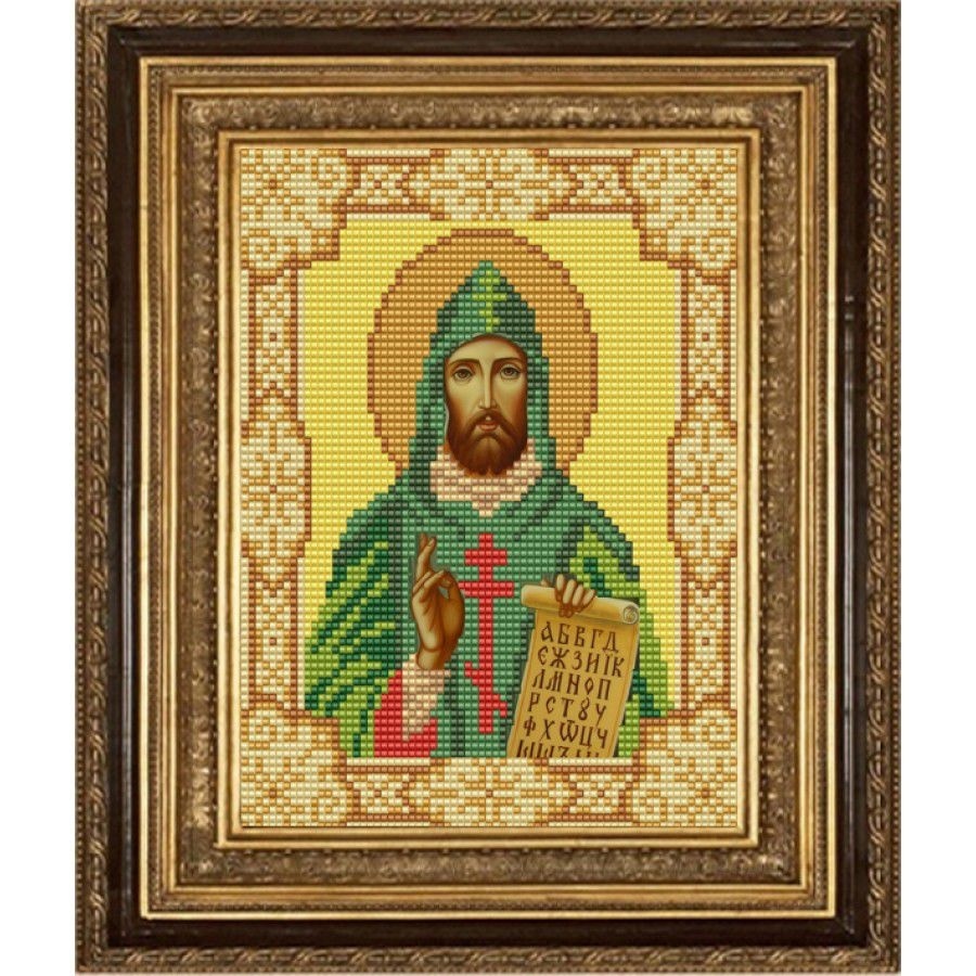 Kangale joonistamine (helmed) SKATE art. 9164 Püha Kirill 15x18 cm