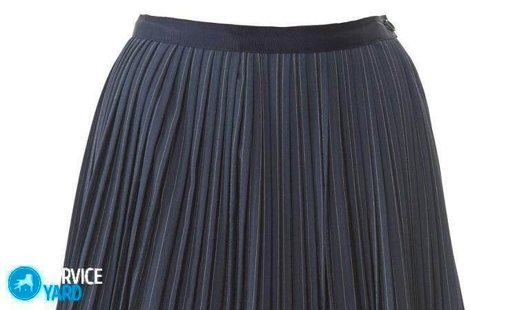 How to sew a chiffon skirt?