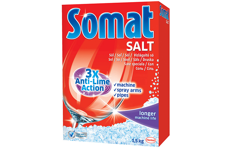 Salt Somat - vývoj pro zachování mechanismu myčky