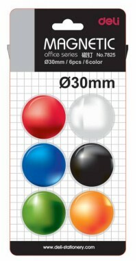 Magneti za plošče Deli E7825, različni, 30 mm