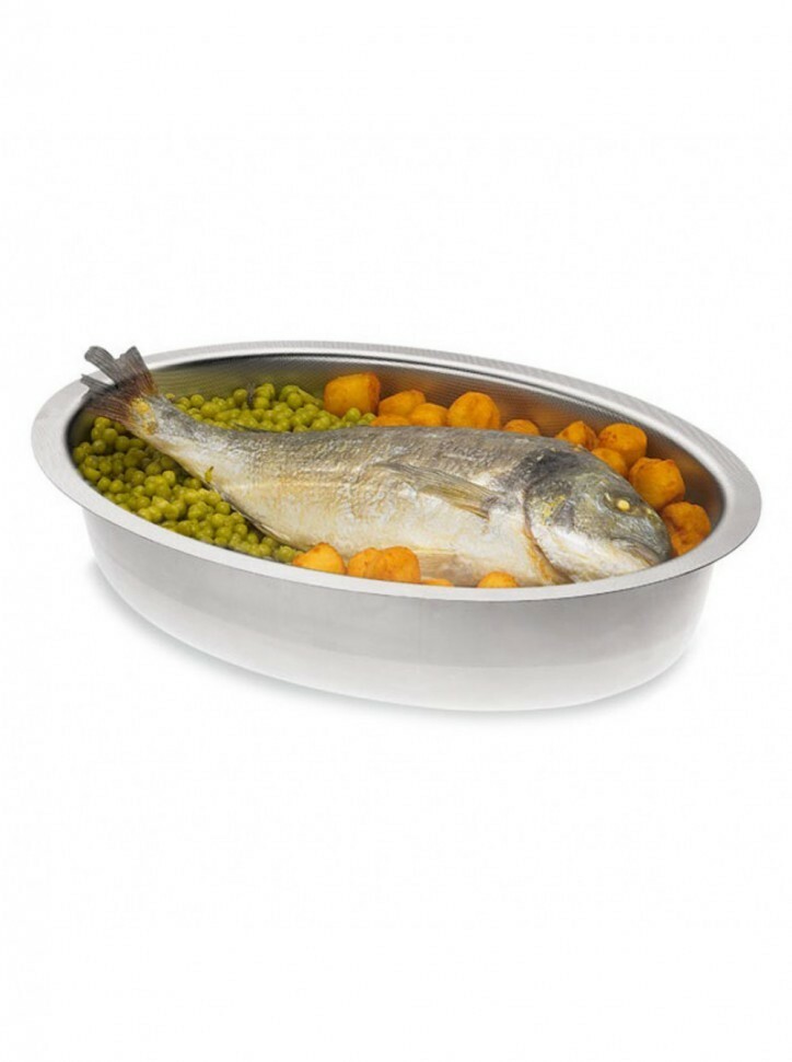 Form Frabosk Fornomania for fish 33x25, stainless steel 18/10 38214