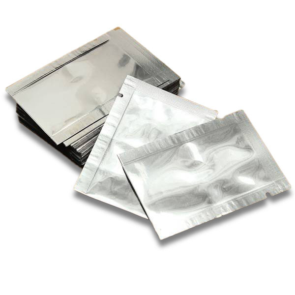 Pcs Silver Aluminiumfolie Vakuumpåsar Matförpackning Vakuumförsluten väska