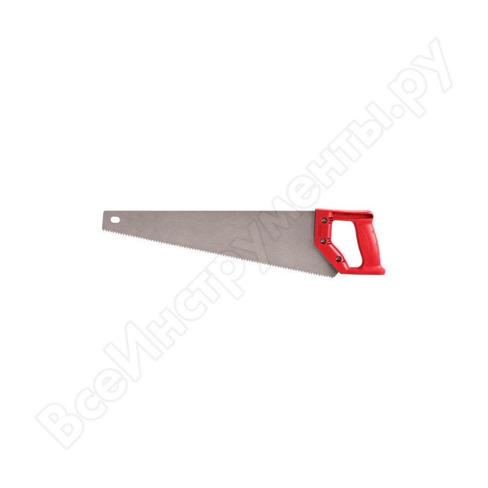 Hacksaw for wood, 2d sharpening, plastic handle 450 mm course 40312