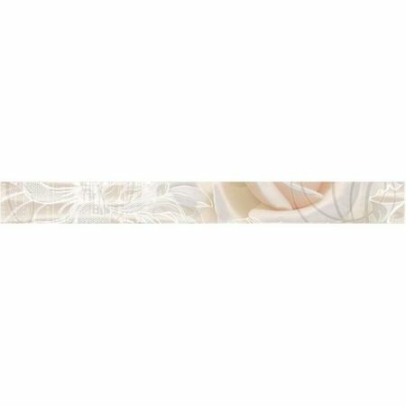 Bordo " Kamelia" 5x50 cm colore beige