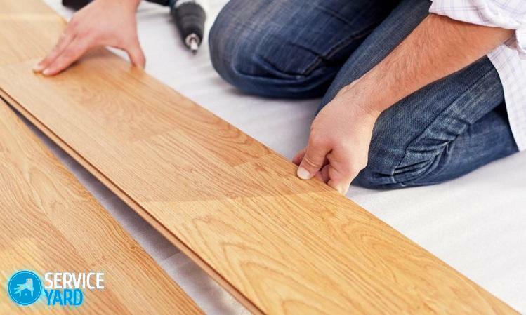 How to put laminate floor by yourself?