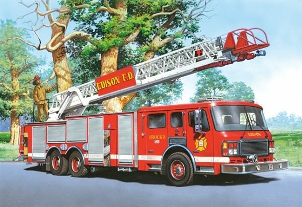 Puzzle Castor Land MIDI Feuerwehr 60el, 32 * 23cm В-06359