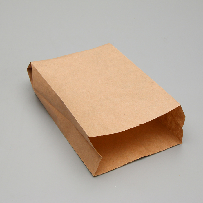 Výplňový papírový sáček, kraft, dno ve tvaru V, 35 x 20 x 9 cm
