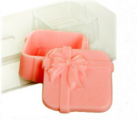 Plastic Shape 3D Box with Bow
