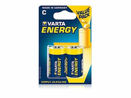 Baterija VARTA Energy C lizdinė plokštelė 2 vnt