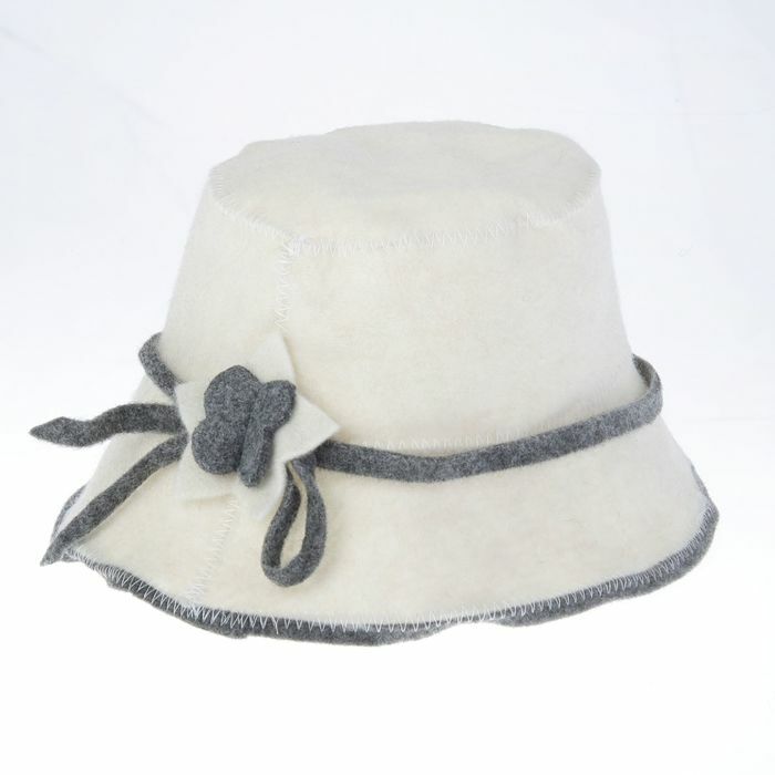 Women's bath hat with applique (economy)