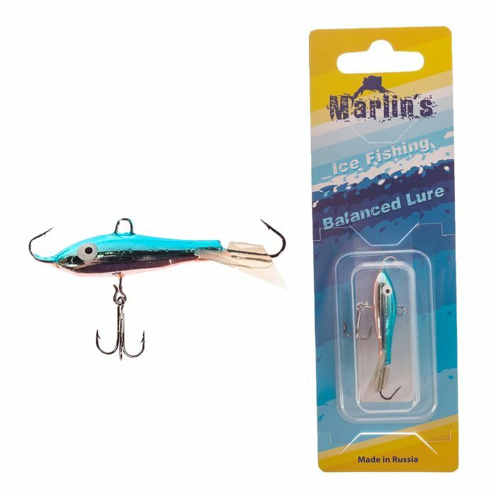 Balancer Marlin er 45 mm, vægt 7 g, 9114-104