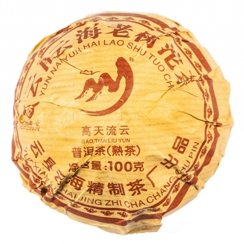 Shu Puer upea. Yun Hai, 2018, To Cha, 100 g