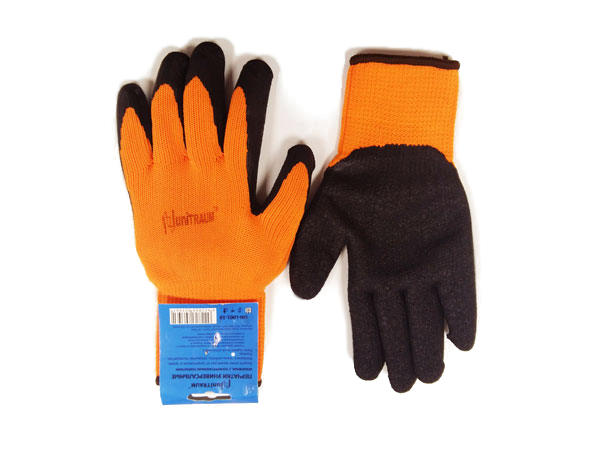 Handschuhe Unitraum s.10 Orange-Schwarz UN-L001-10