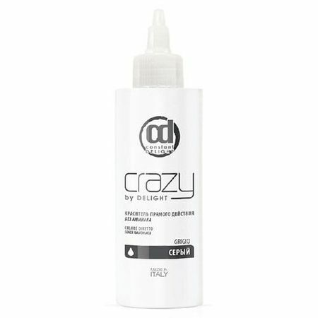 Constant Delight Dye Crazy by Delight Direct Action Without Ammonia Gray, 150 ml