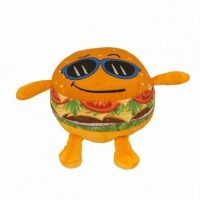 Cool burger soft toy