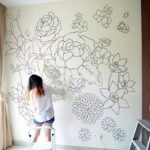 Sketch on the wall
